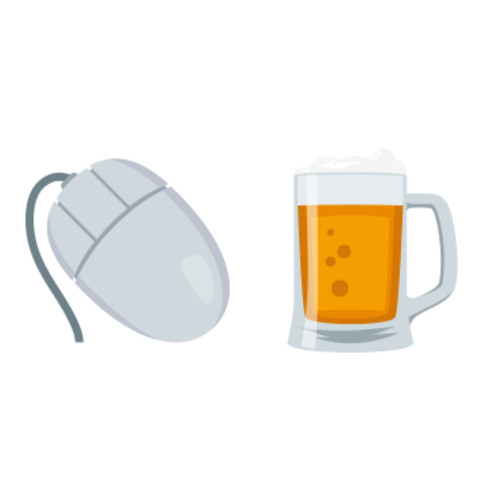 🖱🍺 Emoji Domain EmojiOne rendering